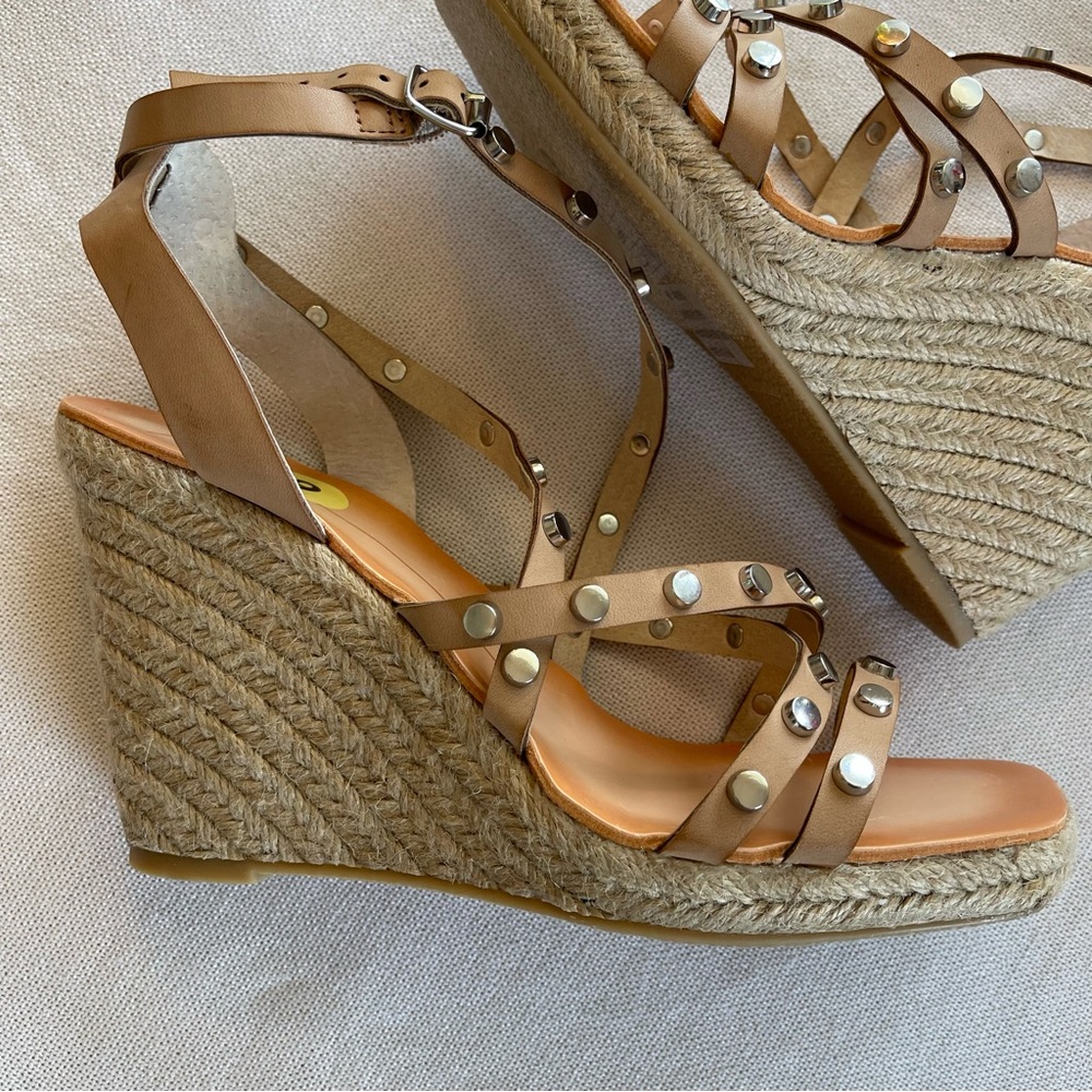 NWOT Dolce Vita Maxton Espadrille Wedge Sandal - Picture 3 of 8